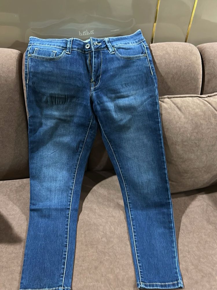 Dark Wash Denim Jeans