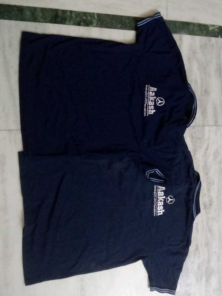 2 Blue Aakash printed Tshirts