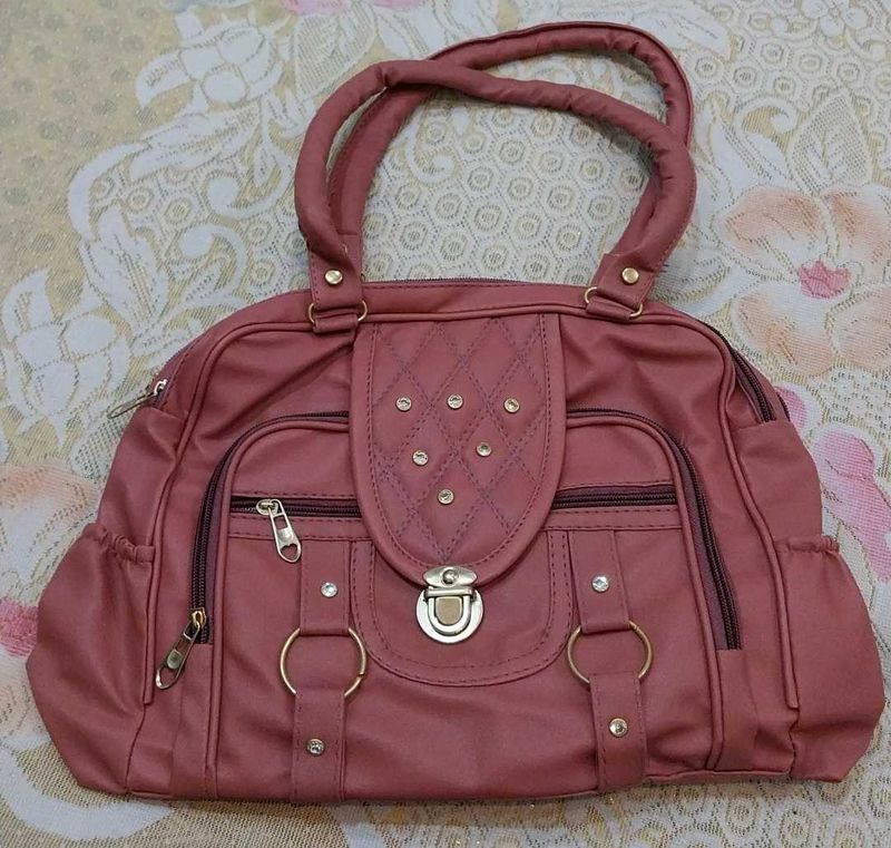 Stylish Pink Handbag