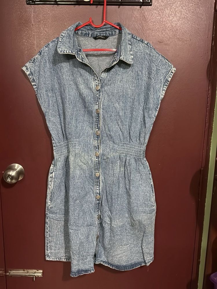 Denim Mini Dress