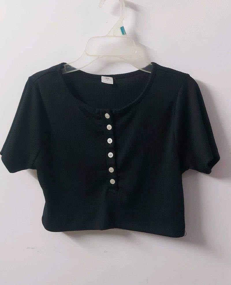 Ribbed Crop Top