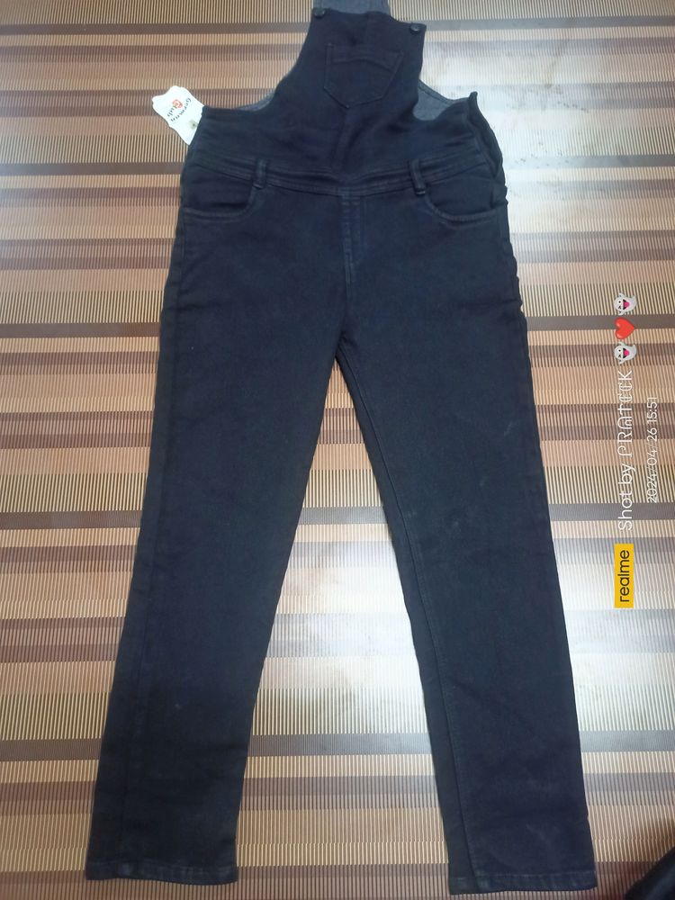 (E-08) 34 Size Slim Fit Denim Dungaree