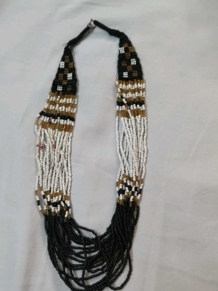 Beaded Statement Necklace