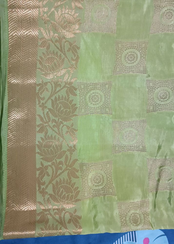 Green Festive Saree