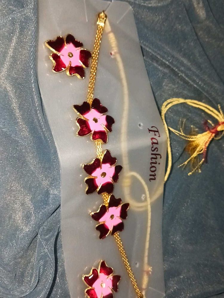 Floral Jewellery Set