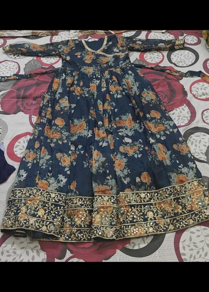 Floral Print Kurta with plazo