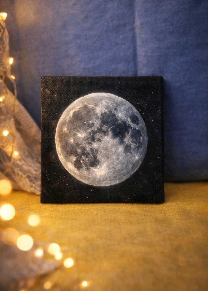 Full Moon Painting