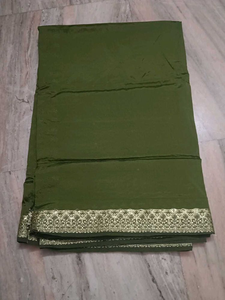 Green Colour Fabulous Saree.