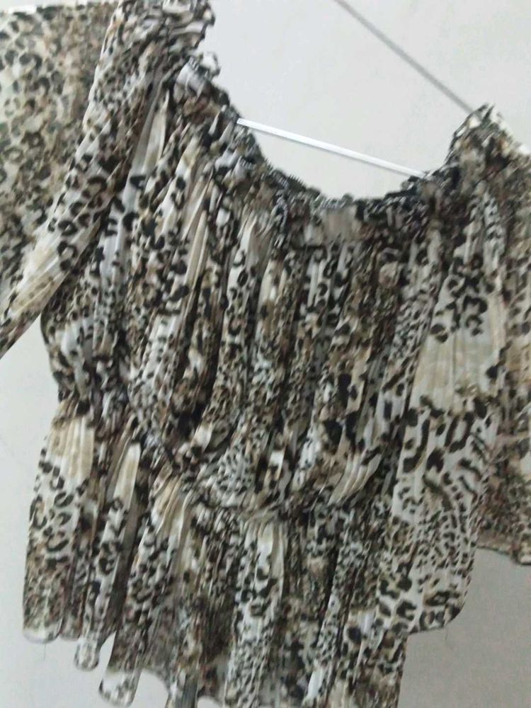 Leopard Print Top