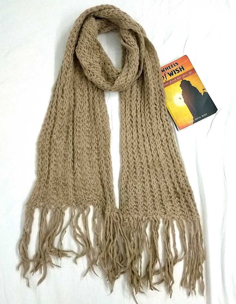Pure Wool Cozy Knit Scarf