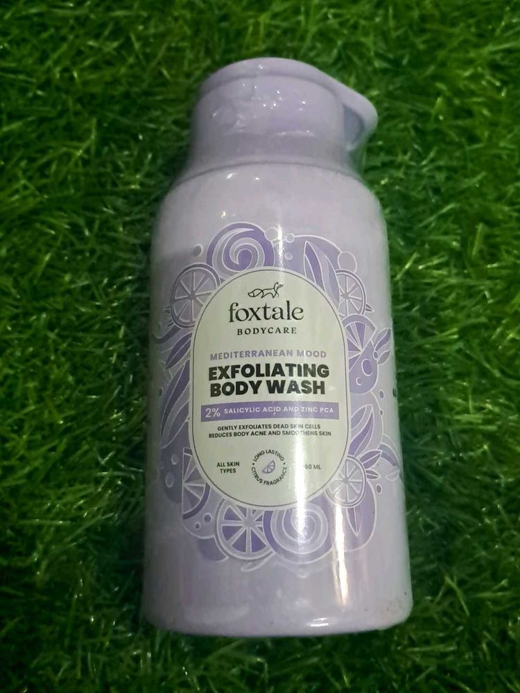 FoxTale 2% Salicylic Acid Exfoliating Body Wash