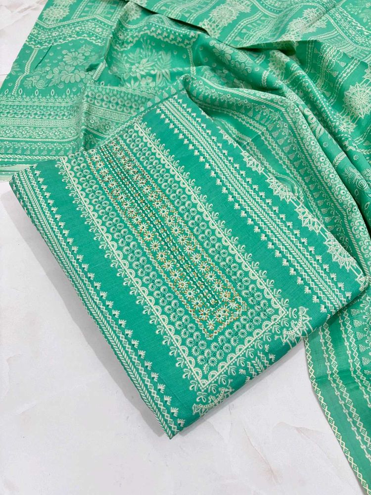 Embroidered Dress Material