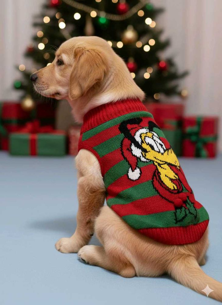 Disney Christmas Sweater for Pets – Size S