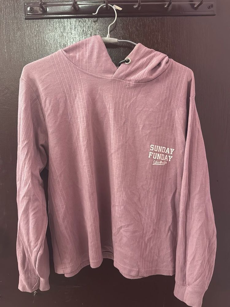 Mauve Hoodie - Sunday Funday