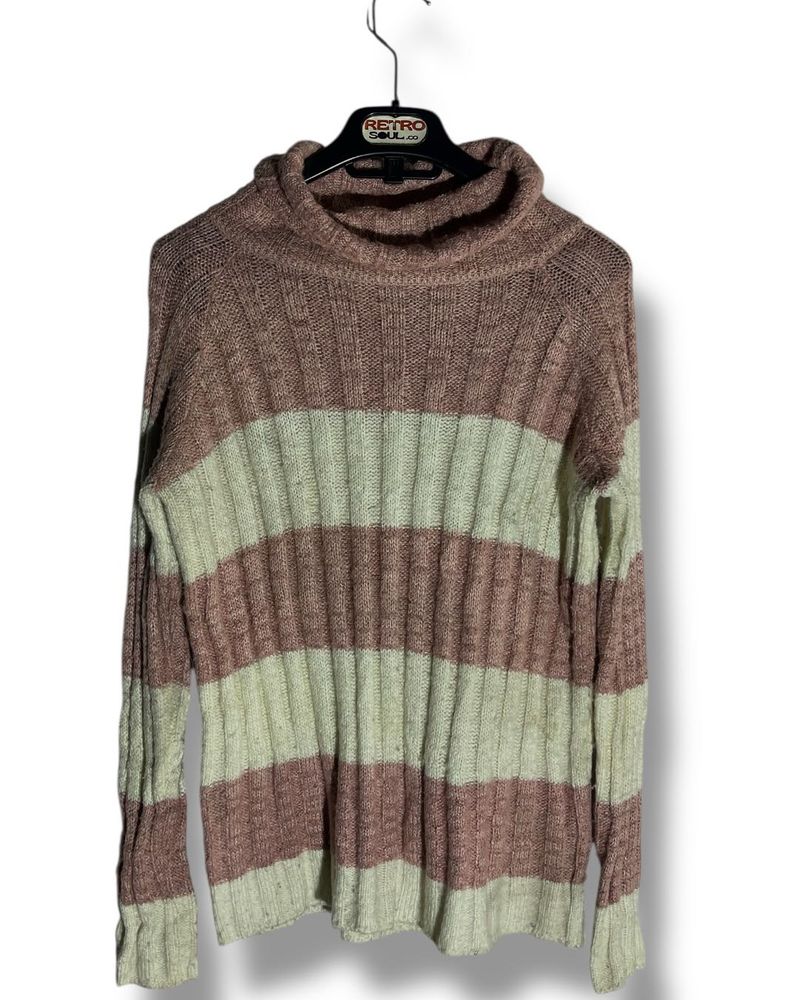 Striped Knit Sweater