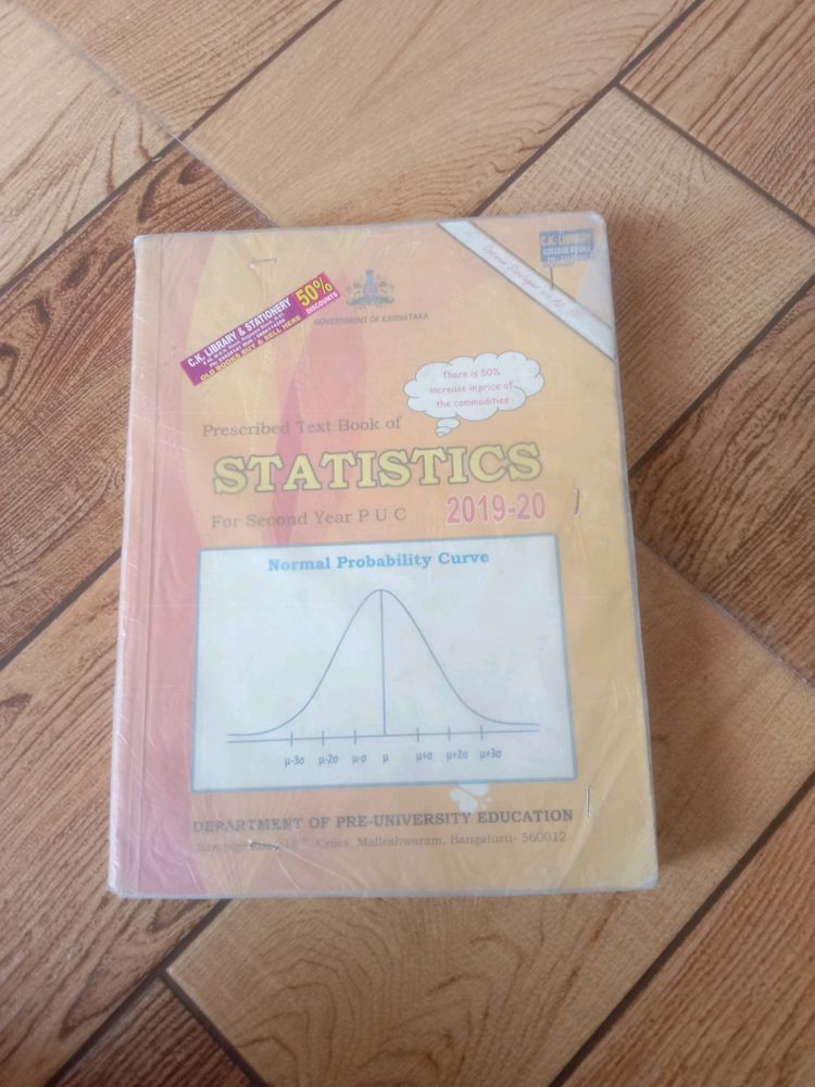 2nd Puc Statistics Set