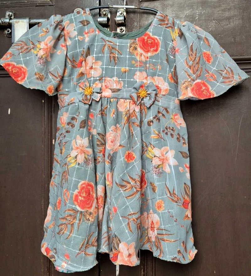 Floral Frock for baby girl