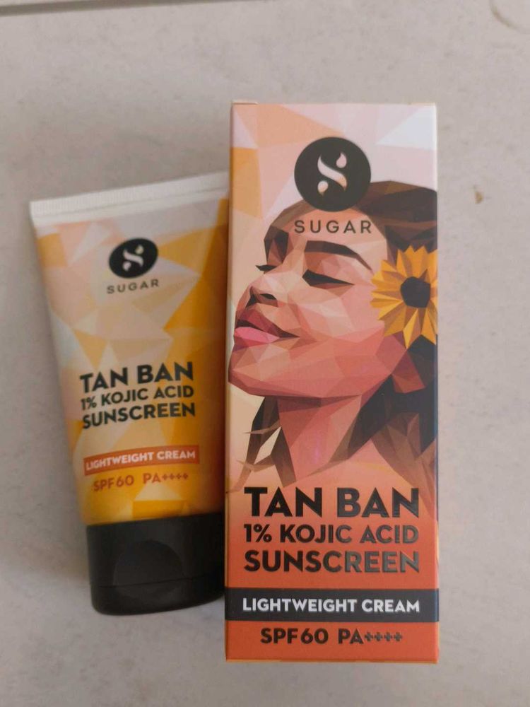 Sugar Tan Ban Sunscreen SPF60