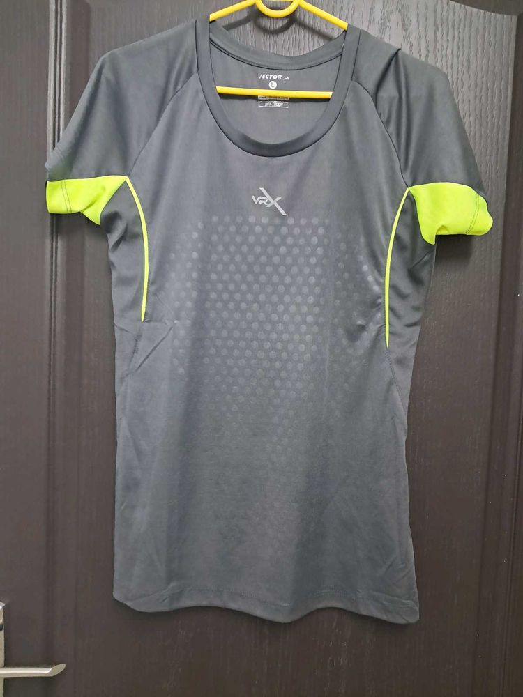 Gray Active T-Shirt