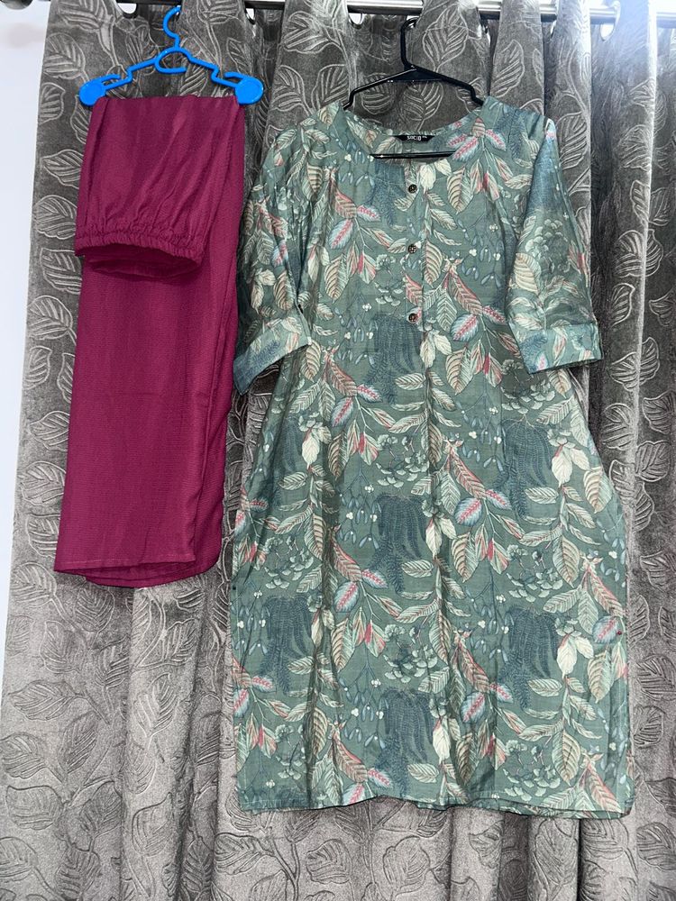 Floral Kurta Set