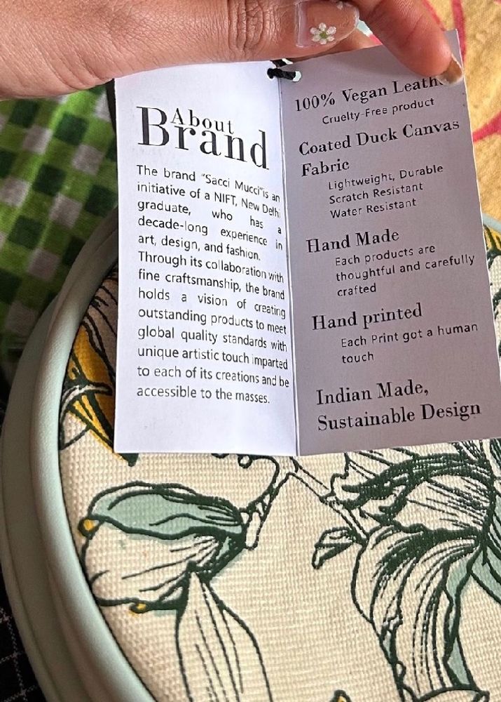 SACCI MUCCI SLING BAG