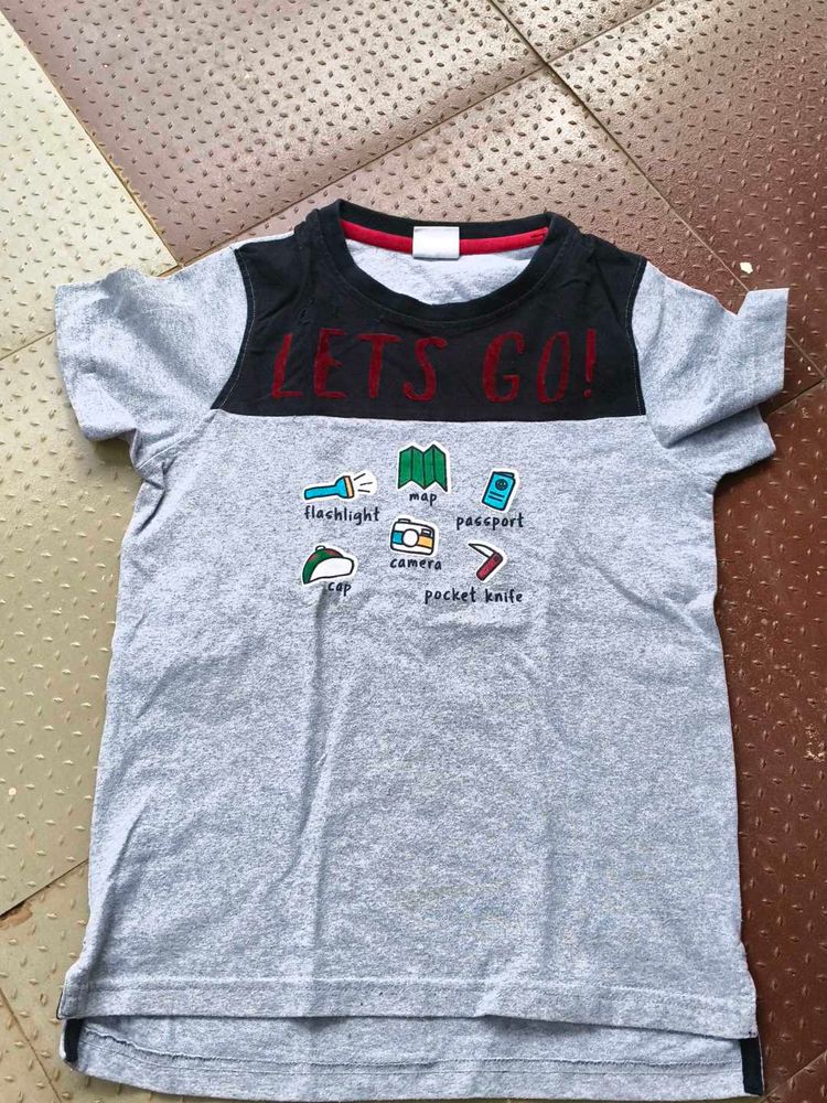 Cute &#39;Lets Go&#39; Kids Tee