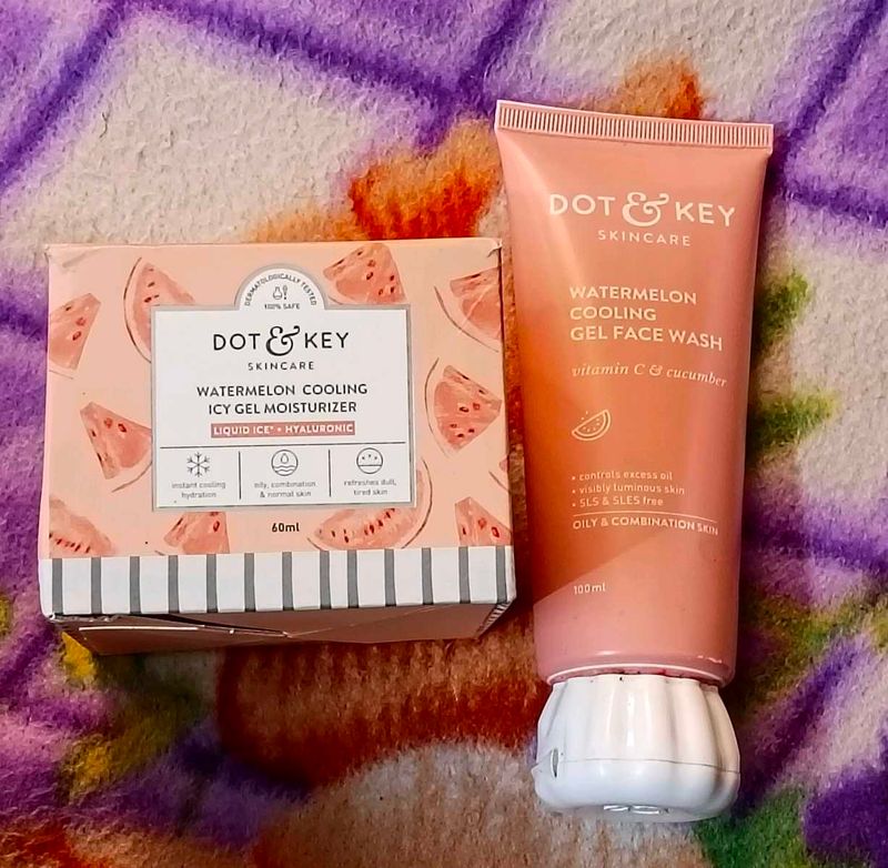 Dot &amp; Key Watermelon Cooling ICY Gel Face Wash+ Mo
