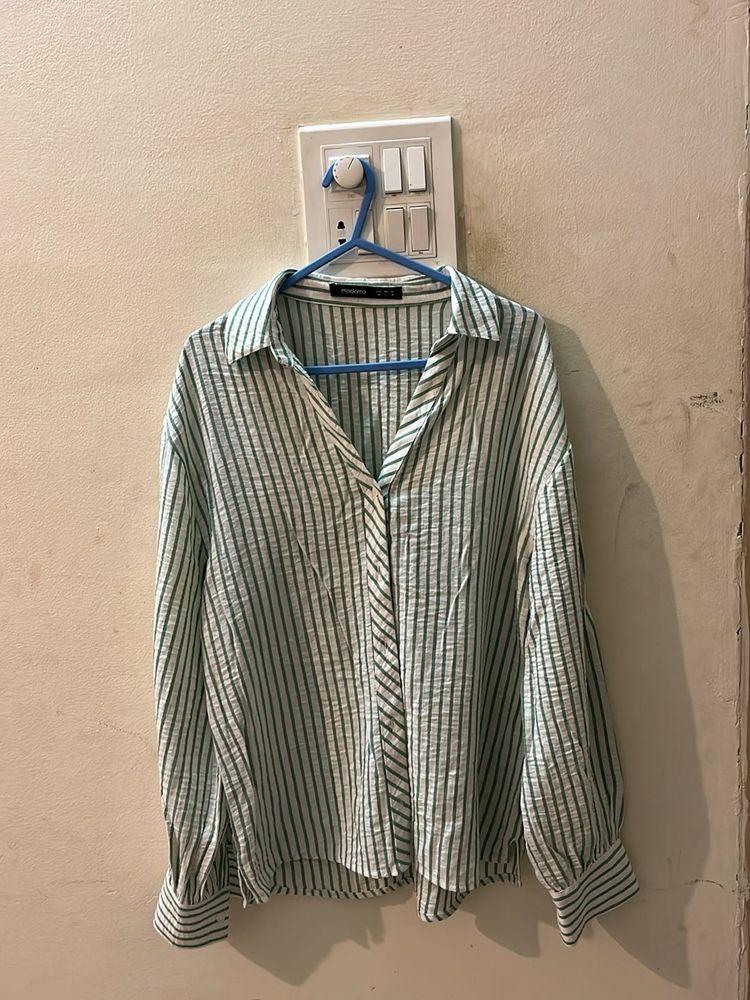 Striped Oversized Shirt