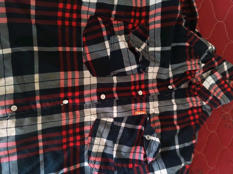 Plaid Flannel Shirt