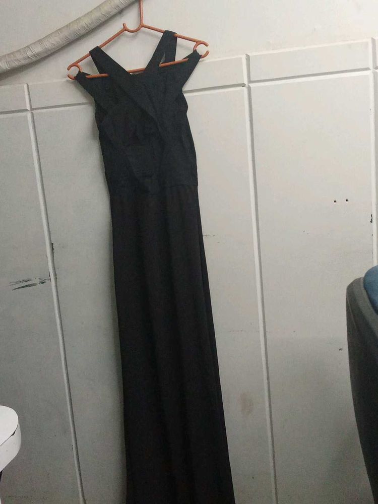 Middle Cut Women Long Dress