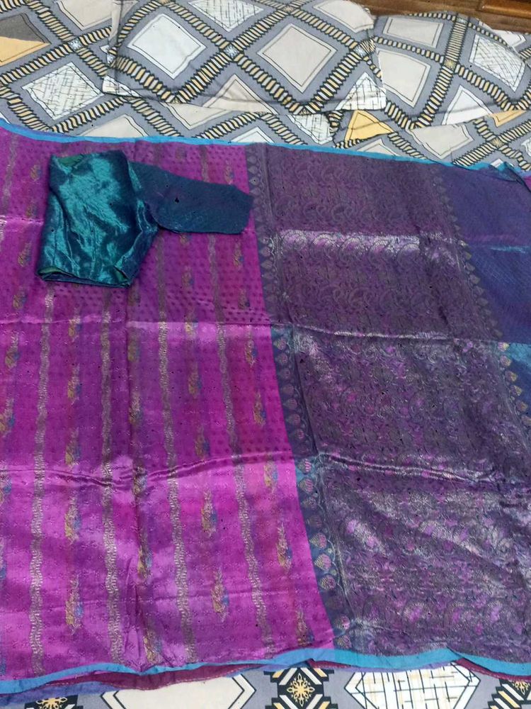 Silk Saree with Blouse Piece