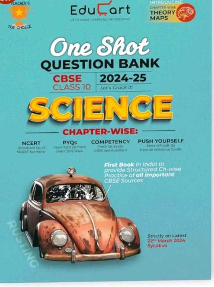 Educart Science Class 10th CBSE Book