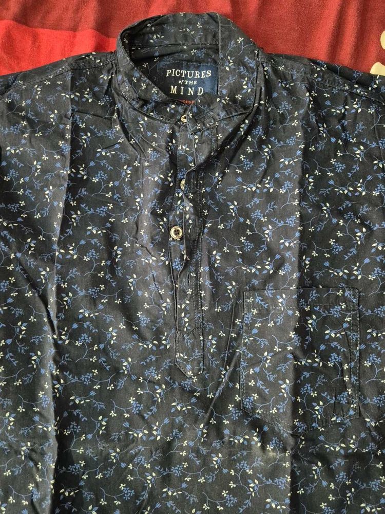 Floral Print Casual Shirt