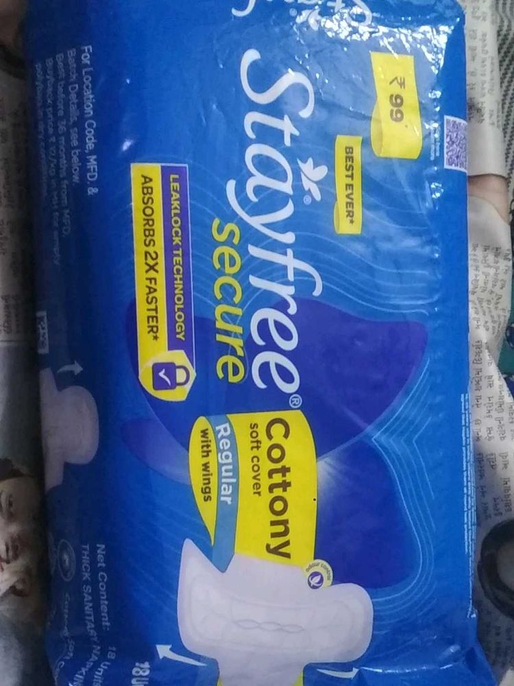 Stayfree Secure Cottony Pads
