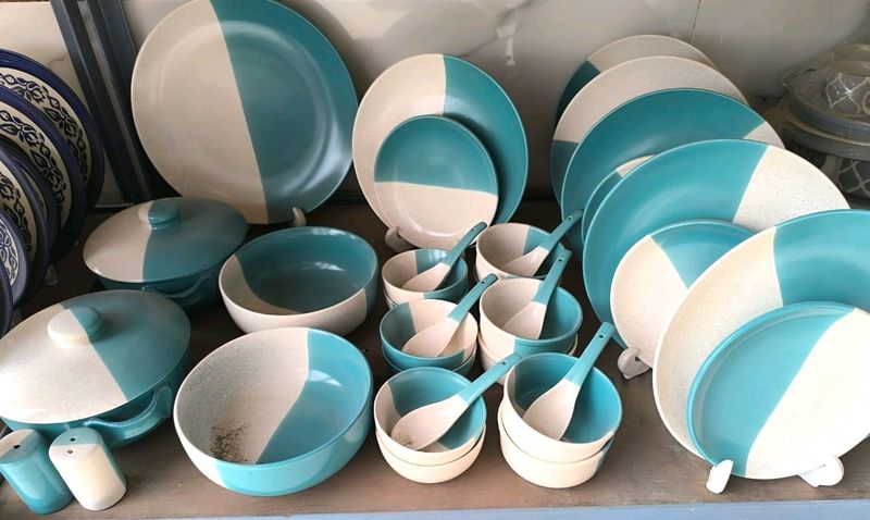 Ceramic Dinner Set [ 37 Piece ]