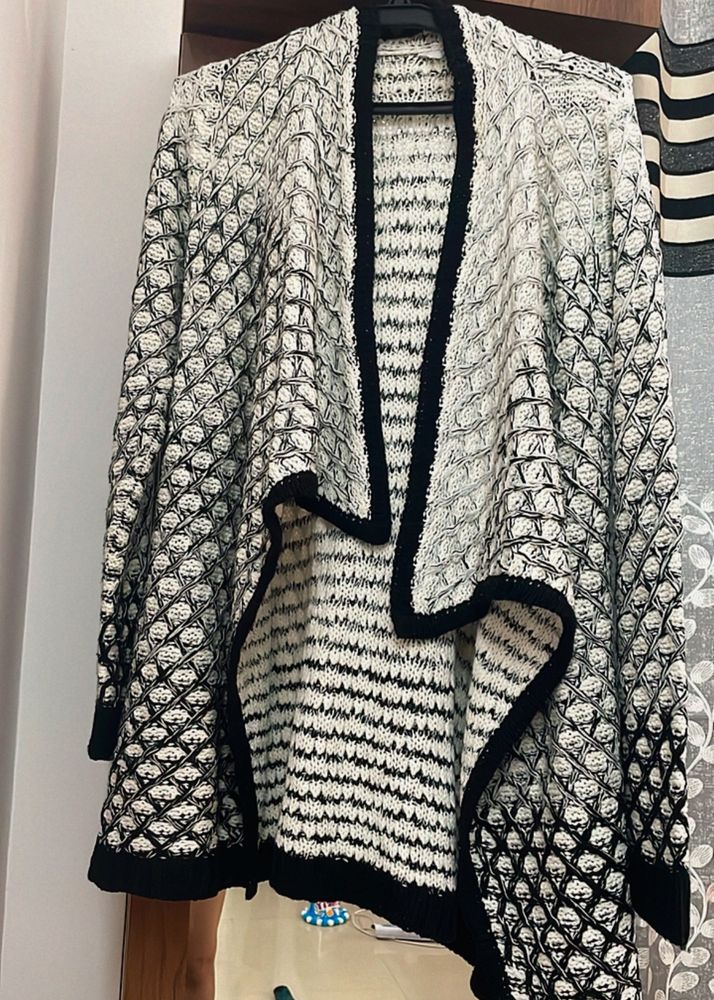 Long Woolen Shrug Sweater