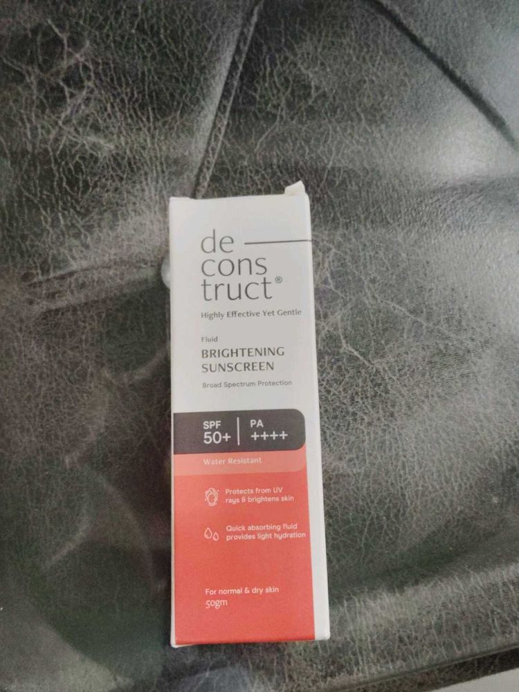Deconstruct Brightening Sunscreen