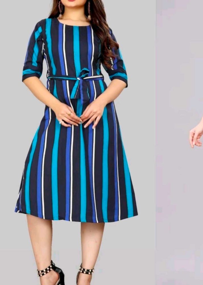 Striped Casual Dress