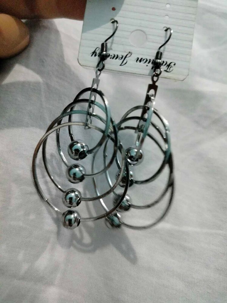 Silver Dangle Earrings