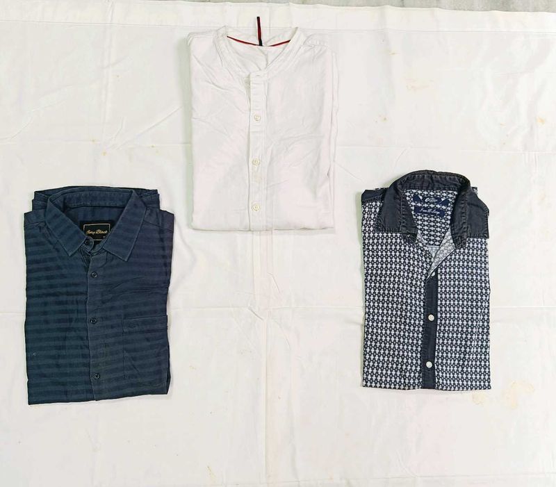 Xtra Large Size Pack Of Three Shirts