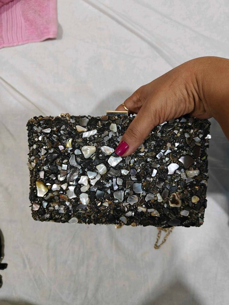 Party Clutch With A Sling