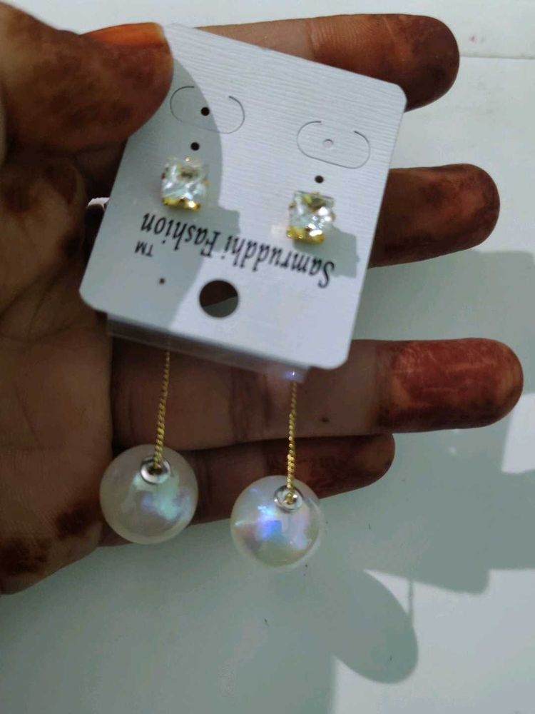 Pearl Drop Earrings