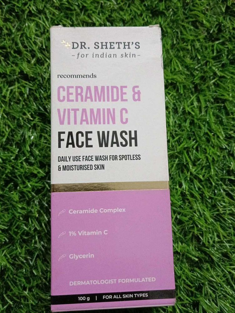 Dr. Sheth&#39;s CERAMIDE &amp; VITAMIN C Face Wash