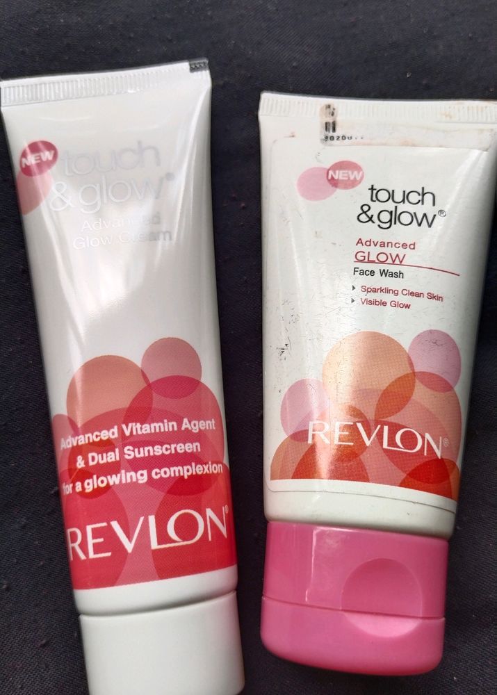 Revlon Touch &amp; Glow Face Wash And Cream
