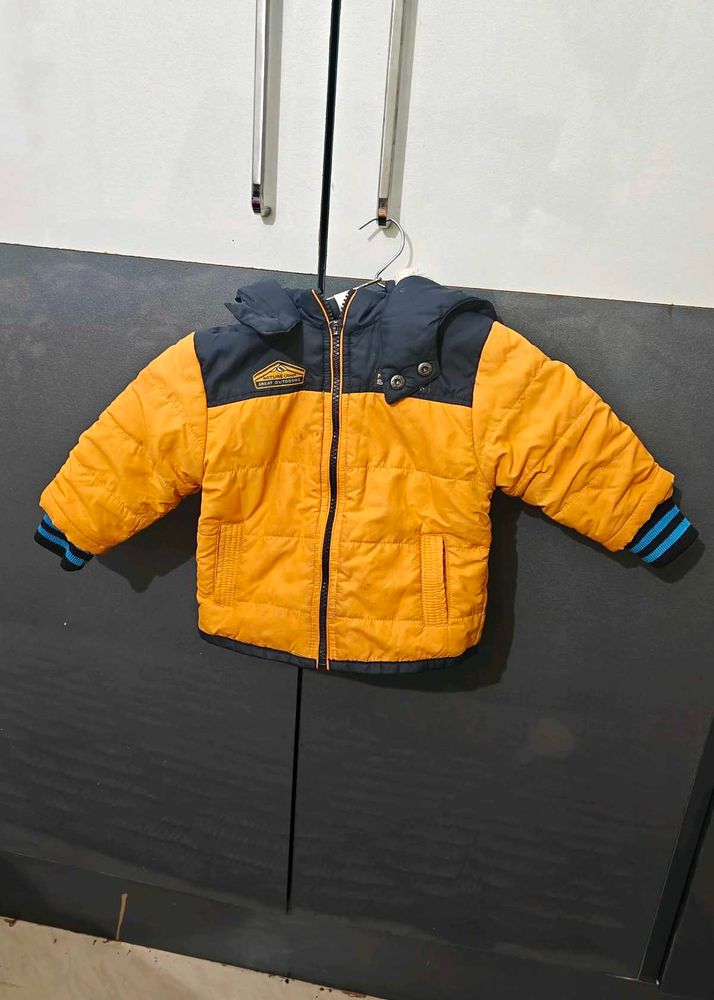 Baby Jacket with Cap