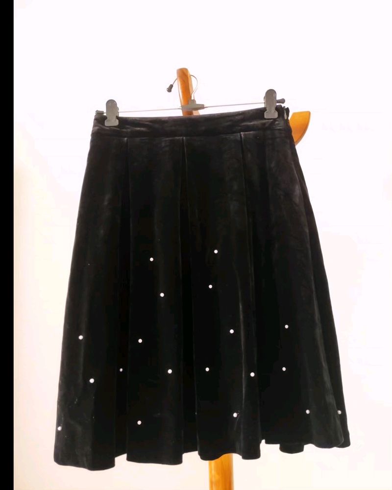 VELVET SKIRT