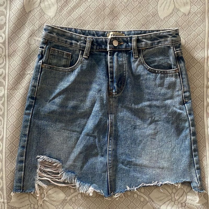 Denim Skirt