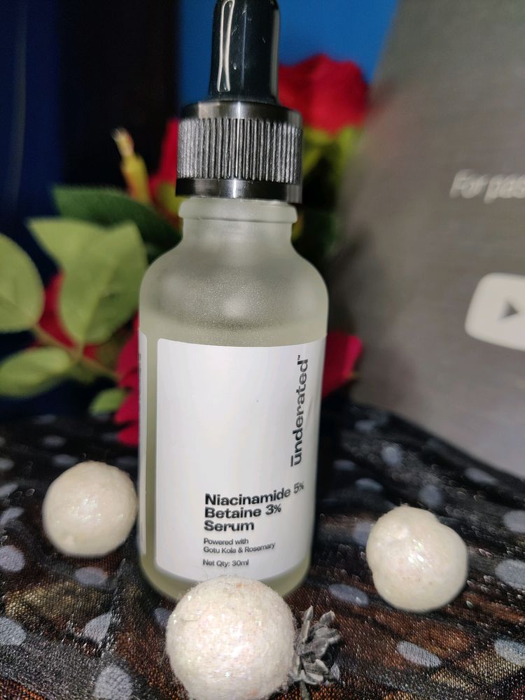UNDERATED 5% Niacinamide &amp; 3% Betaine Serum