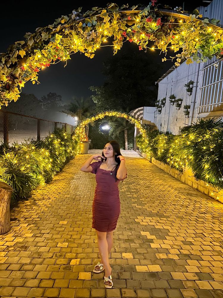 Chic Burgundy Bodycon Dress