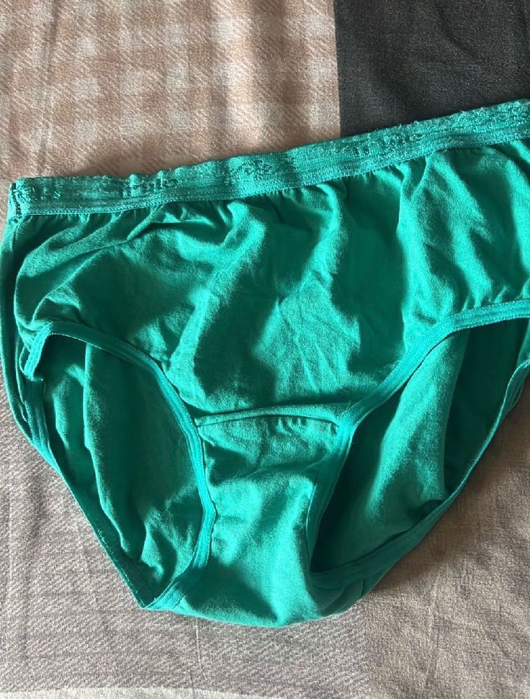 Green Cotton Briefs